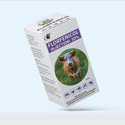 Florfenikol 30% Zastrzyk Weterynaryjny Leki Iniekcyjne 50ml 100ml Antybiotyki dla zwierząt