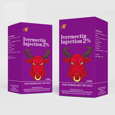 Ivermectin 1% wstrzykiwane weterynaryjne leki do wstrzykiwań dla kóz bydła i świń