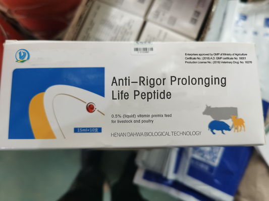 Anti Rigor Prolonging Life Peptyd Witamina Light Proof dla bydła drobiowego