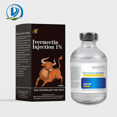 Ivermectin 1% Injection Leki weterynaryjne do wstrzykiwań Środek odstraszający owady dla bydła