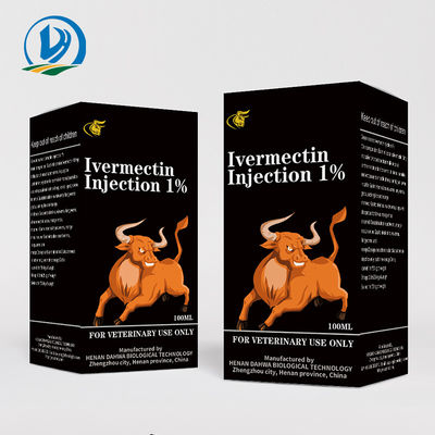 Ivermectin 1% Injection Leki weterynaryjne do wstrzykiwań Środek odstraszający owady dla bydła