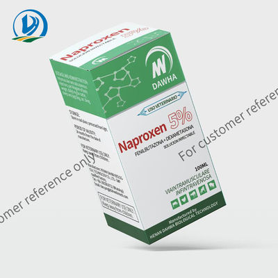 GMP CAS 22204-53-1 Weterynaryjne leki przeciwpasożytnicze DL Naproksen 10% Sterold dla zwierząt gospodarskich i zwierząt domowych