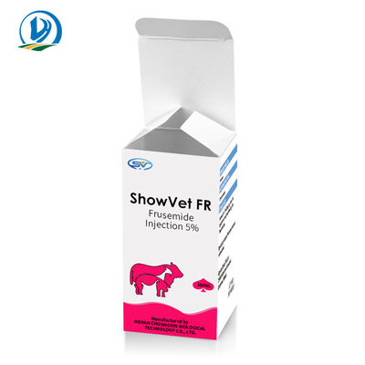 Leki weterynaryjne do wstrzykiwań Diuretyki Furosemid do wstrzykiwań 10 mg / ml dla bydła