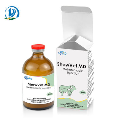 GMP Weterynaryjne leki do wstrzykiwań Metronidazol do wstrzykiwań 100 ml dla bydła, konia, owcy, świni, wielbłąda