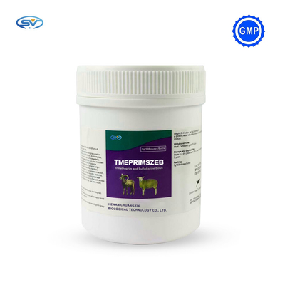 Tabletka weterynaryjna w bolusie Trimetoprim Sulfadiazyna 200 mg Dla koni Bydło Trzoda chlewna Psy