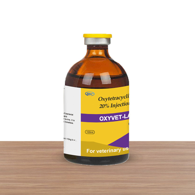 Oxytetracycline 20% Injection Weterynaryjne leki do wstrzykiwań dla bydła Owce Świnie