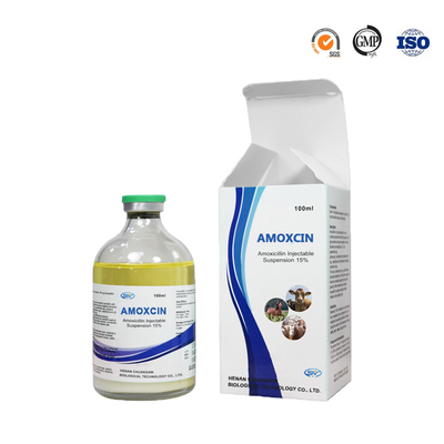 Amoxicillin Injection 100ml Weterynaryjne leki przeciwpasożytnicze dla dróg oddechowych bydła