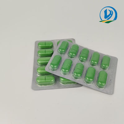 Tabletka bolusa weterynaryjnego ISO9001 Bladożółta oksytetracyklina Hcl Leczy chorobę zakaźną