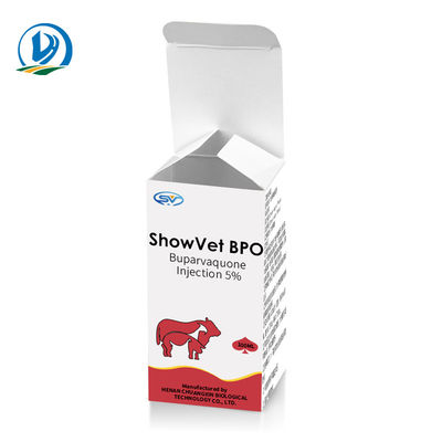 Buparvaquone Injection 5% Weterynaryjne leki do wstrzykiwań dla bydła cieląt owiec kozy psy koty