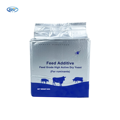 Dodatki paszowe dla zwierząt Proszek drożdżowy 60% wykorzystanie białka jako surowca w paszy Dla poprawy produkcji mleka w żwaczu Bydło Owce