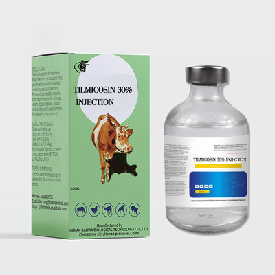 Leki weterynaryjne do wstrzykiwań Bydło Fosforan tylmikozyny Podskórne wstrzyknięcie tylmikozyny 30% CAS108050-54-0