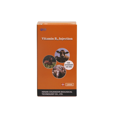 Zastrzyk witaminy B12 Weterynaryjne leki do wstrzykiwań dla zwierząt hodowlanych i drobiu